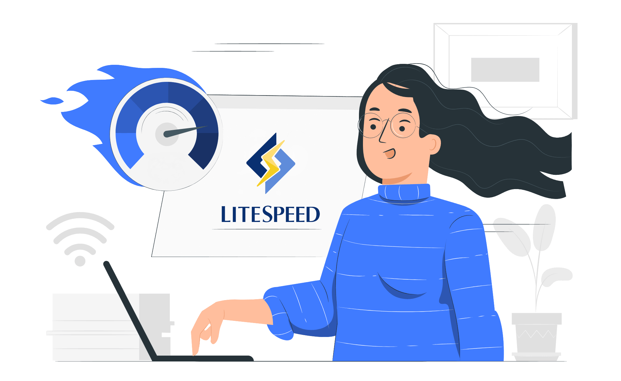 Găzduire accelerată cu tehnologia LiteSpeed