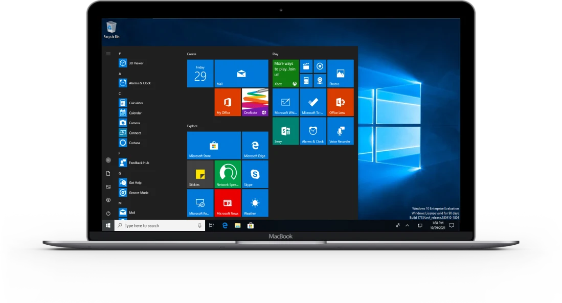 Control total prin Remote Desktop Protocol